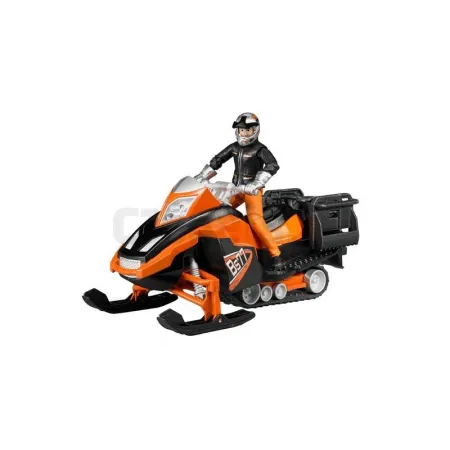 Moto de nieve con personaje Bruder 63101