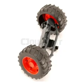 Eje trasero 43129 para Bruder Harvester 02119