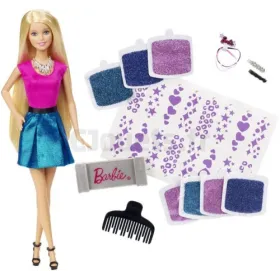 Barbie stijl en pailetten CLG18