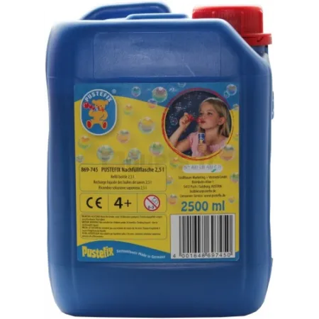 Jabón líquido para burbujas 2,5L Pustefix