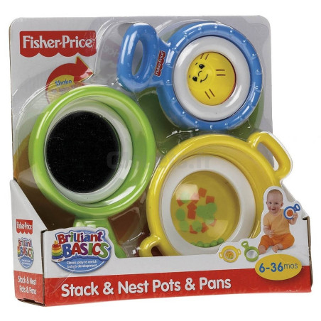 Pots Et Casseroles Fisher Price R6071 6 à 36 Mois