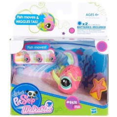 Littlest Pet Shop Pink Fish Walker 2476 37176