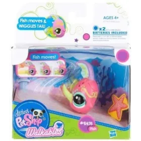 Littlest Pet Shop Trotteur Poisson Rose 2476 LITTLEST PET SHOP
