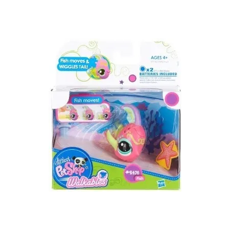 Littlest Pet Shop Paseador de Peces Rosa 2476