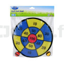 Velcro target 29 cm with balls