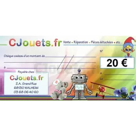 Cheque regalo Cjouets de 20