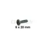 Schroeven 6x 20 mm Quad Smoby