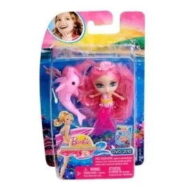 Mermaid Tale 2 Mini Muñeca Barbie Rosa W2890