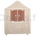 Cloison Avec Fenêtre pour Cabane Portique Smoby 310463 SMOBY