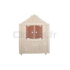 Cloison Avec Fenêtre pour Cabane Portique Smoby 310463 M10005