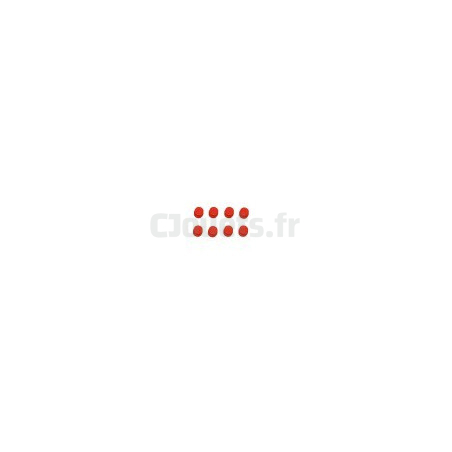 Caches Rouge pour Maison Friends House Smoby 310209