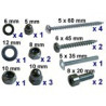 Screw kit for Alpes Plus Smoby 310188 E10069