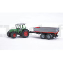 Tracteur Fendt 209 S avec remorque BRUDER 02104 BRUDER