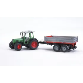 Tractor Fendt 209 S con remolque BRUDER 02104