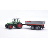 Fendt 209 S tractor with BRUDER 02104 trailer 02104