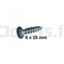 Screw 6 x 25 mm For Fun Center Smoby 310059 SMOBY