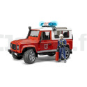 Land Rover Defender Feuerwehrmann Bruder 02596 BRUDER