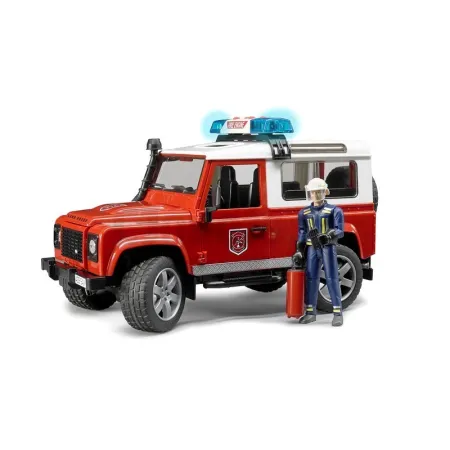 Land Rover Defender Pompier Bruder 02596 BRUDER