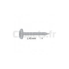 6x45 mm screw for Smoby Portico 9180129