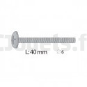 6x40 mm screw for Smoby Portico SMOBY