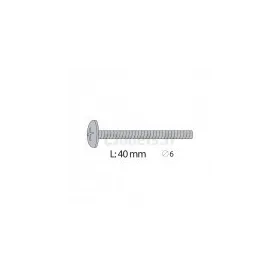 Tornillos 6x40 mm para grúa pórtico Smoby
