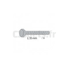 Vis 8x35 mm pour Portique Smoby 9180159