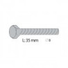 8x35 mm screw for Smoby Portico 9180159