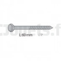 Screw 7x60 mm for Smoby Portico 9180162