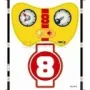 Stickers voor Smoby Autoritten 444000