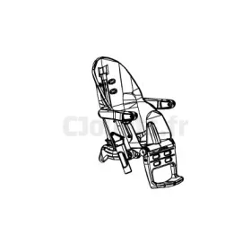 Asiento Prima Pappa Zero 3 Peg-Pérego blanco/gris