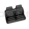 Black leather seat for Ford Ranger 12 Volts