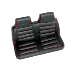 Black leather seat for Ford Ranger 12 Volts FR13