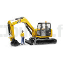 Caterpillar Excavator With Bruder Character 02466 BRUDER