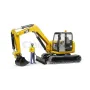 Pelleteuse Caterpillar Avec Personnage Bruder 02466 BRUDER