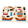 Puzzle En bois 3D Bateau de pirates 6591 6591