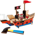 3D Wooden Puzzle Pirate Ship 6591