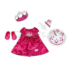 Geburtstagsoutfit mit Accessoires BABY Born 820681 820681