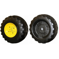 2 Roues avant John Deere Gator HPX 12 et 24 volts Peg-Pérego IRGI000005/SARP9022DSN