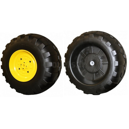 2 Roues avant John Deere Gator HPX 12 et 24 volts Peg-Pérego