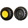 2 John Deere Gator HPX 12 and 24 volts Peg-Pérego front wheels IRGI000005/SARP9022DSN