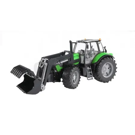 Deutz Agrotron X720 trekker met Bruder voorlader 03081
