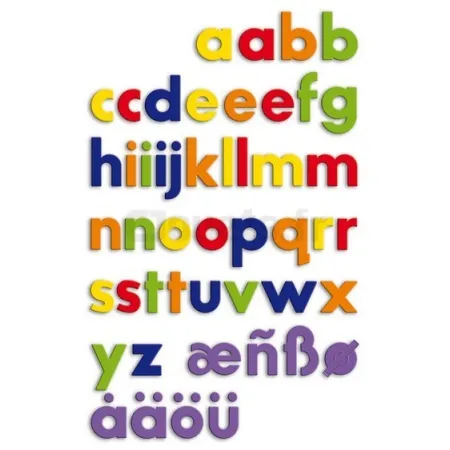 Magnetische minuscule letters 48 stuks Quercetti 5462