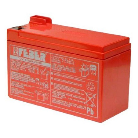 Batterie 12 Volts 7.2Ah Feber