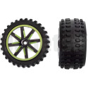 Green Stroke Carrera R/C Rear Wheels 370510199 CARRERA R/C