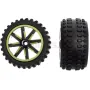 Groene slag Carrera R/C achterwielen 370510199