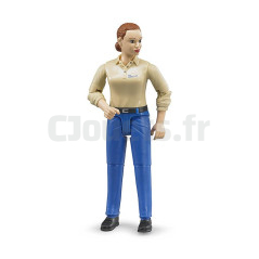 Figurine bucheron avec accessoires forestiers - BRUDER - 60030 6003...