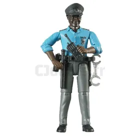 Policier de Couleur avec Accessoires - BRUDER - 60051 BRUDER