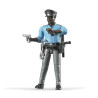 Color Policeman with Accessories - BRUDER - 60051 60051