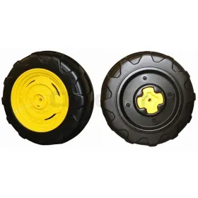 2 Ruedas traseras JOHN DEERE Power Pull 12V Peg-Pérego