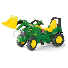 John Deere 7930 Trettraktor mit Reifen, zwei Geschwindigkeiten, Schaufel und Bremsen Rolly Toys 710126 710126